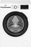 Beko Пральна машина фронтальна, 8кг, 1400, A+++, 55см, дисплей, інвертор, пара, білий