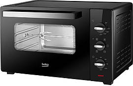 Beko Піч електрична, 45л, 2000Вт, механіч., конвекція, чорна