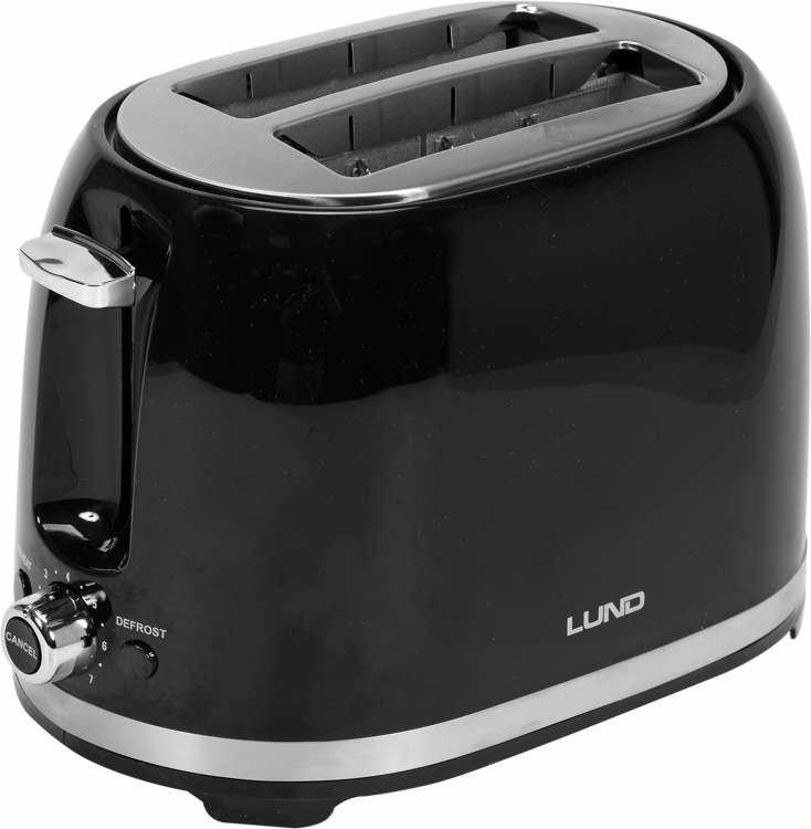 ТОСТЕР LUND 700-850W ЧОРНИЙ