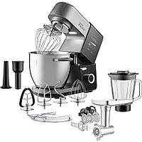 Sencor Кухонна машина Paul 3 1800 Вт, чаша-метал, корпус-метал, насадок-15, метал