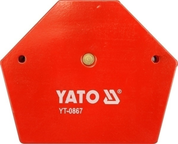 КУТНИК МАГНІТНИЙ ЗВАРЮВАЛЬНИЙ YATO 111х136х24мм 0867