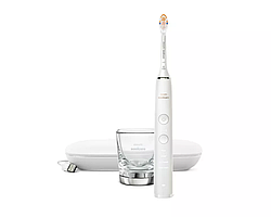 Philips Щітка зубна електр. Sonicare DiamondClean 9000 Series, 62т. колив/хв, насадок-1, футляр, Bluetooth, білий