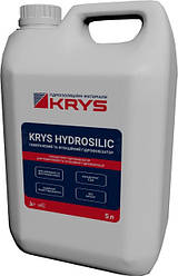 Кріс Гідросілік / Krys Hydrosilic - поверхнева та ін'єкційна гідрофобізація бетону, цегли, 5 л, коцентрант