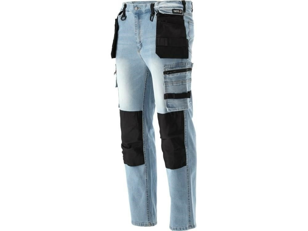 РОБОЧІ ШТАНИ YATO JEANS РОЗМІР ЗБІРКИ L/XL