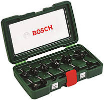 Bosch Набір фрез по дереву Expert for Wood 8мм, 12шт