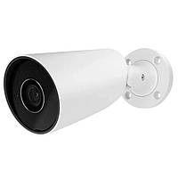 Ajax IP-Камера дротова BulletCam, 5мп, 2.8мм, Poe, True WDR, IP 65, ІЧ 35м, аудіо, кут огляду 100° до 110°, вулична, біла
