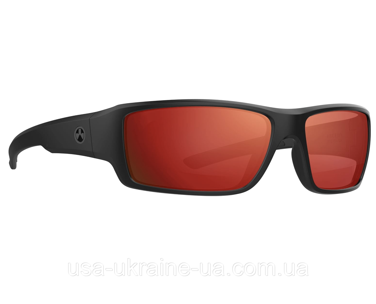 Окуляри тактичні Magpul Ascent лінзи Gray with Red Mirror (Polarized), фото 1