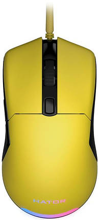 Миша Hator Pulsar 2 Yellow (HTM-512), фото 1