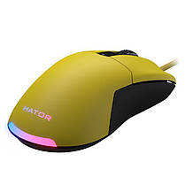 Миша Hator Pulsar 2 Yellow (HTM-512), фото 4