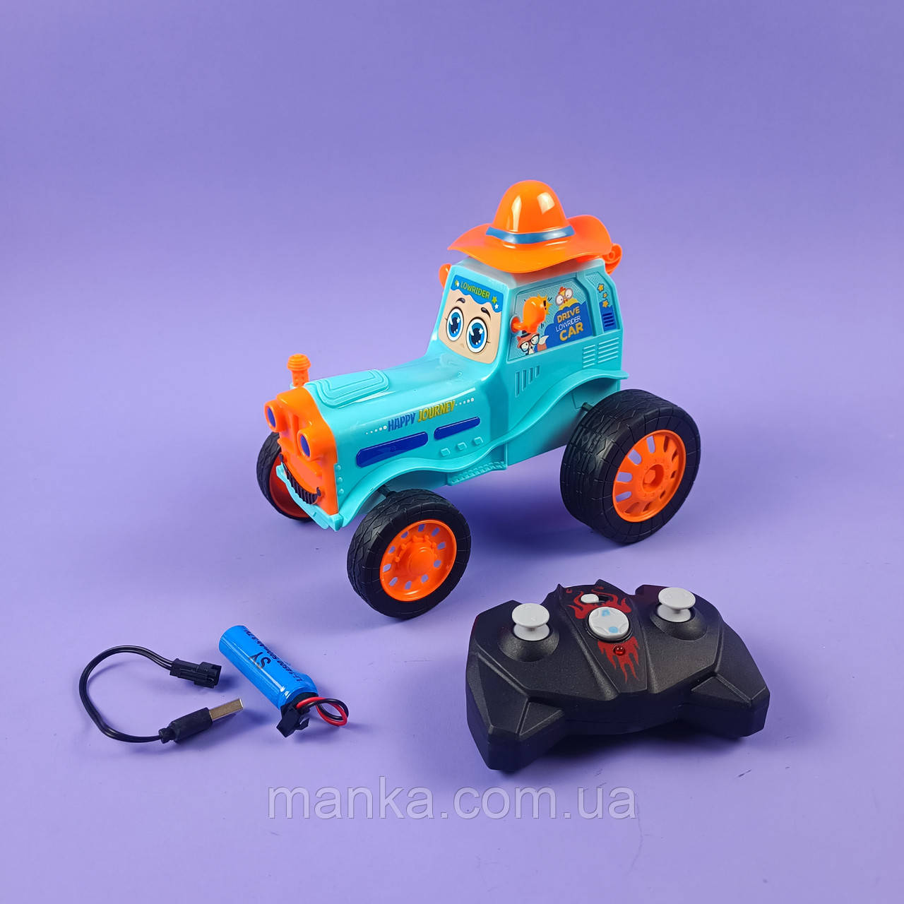 Трактор танцюючий на радіокеруванні, UD 2205 B гойдається, підсвічування, музика, фото 1