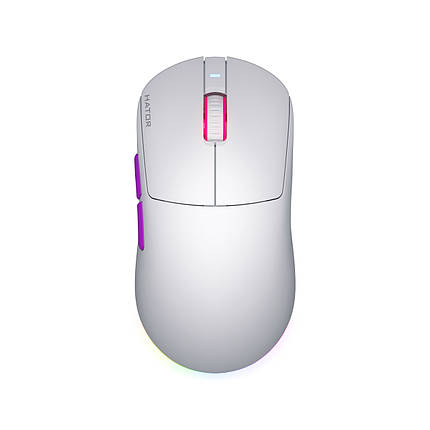Миша бездротова Hator Quasar 3 Ultra 8K Wireless White (HTM771), фото 1