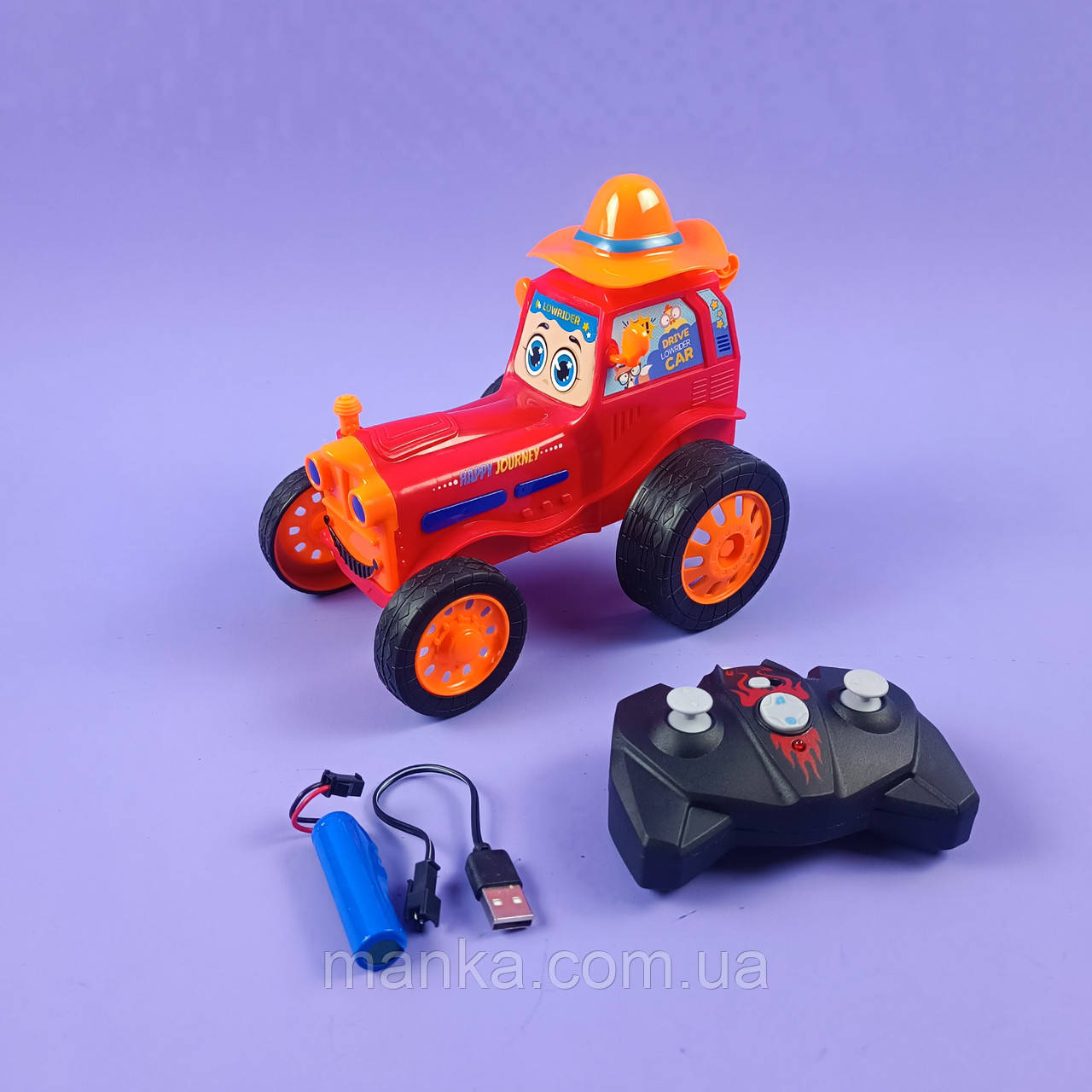 Трактор танцюючий на радіокеруванні, UD 2205 B-1 гойдається, підсвічування, музика, фото 1