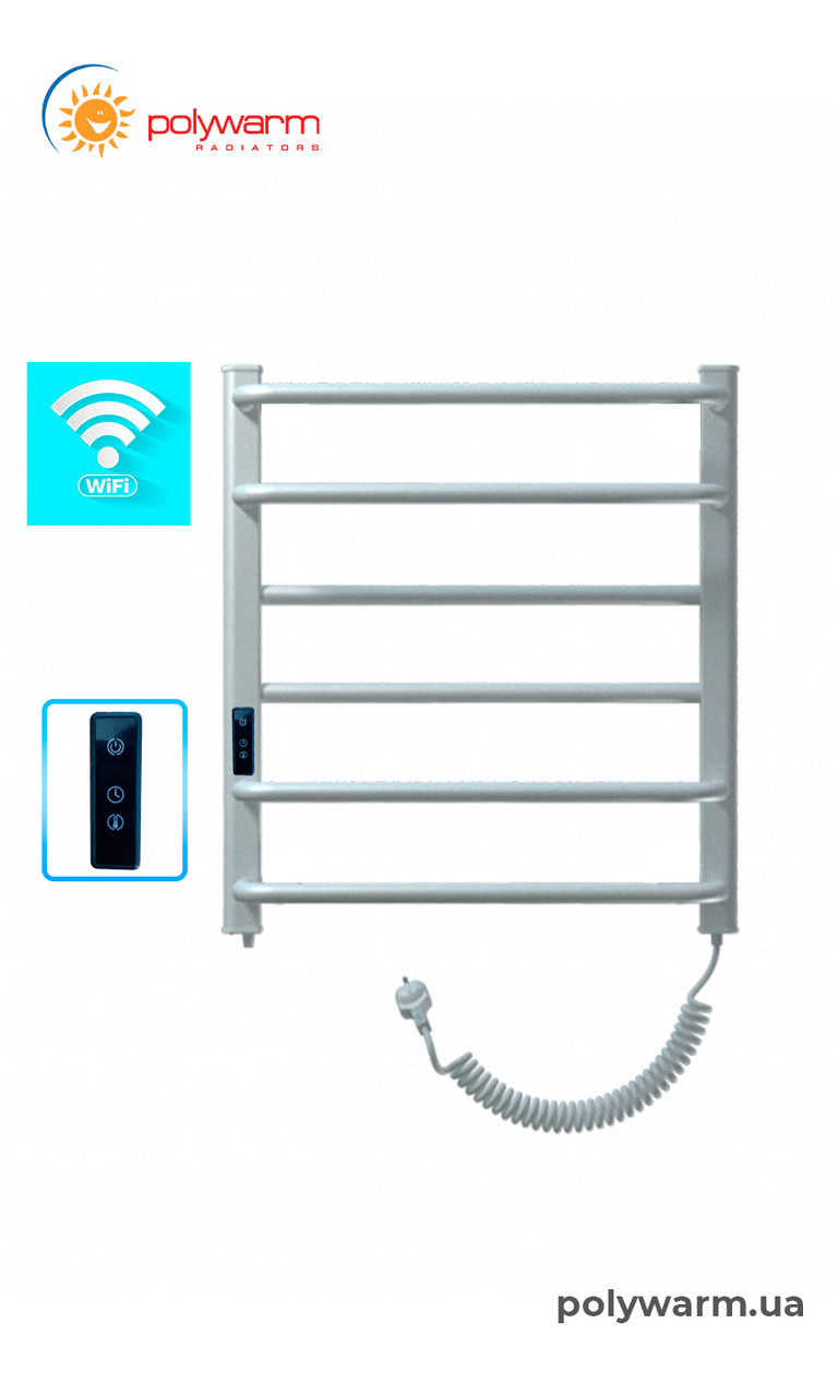 Электрический полотенцесушитель сухого типа Polywarm ED6/65 Sensor Wi-Fi