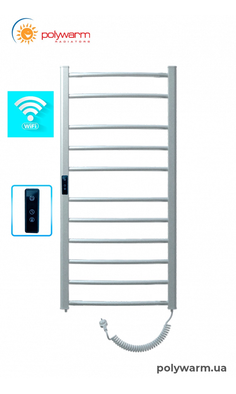 Электрический полотенцесушитель сухого типа Polywarm EG11/55 Sensor Wi-Fi