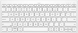 HP Клавіатура 350 Compact Multi-Device BT UKR white
