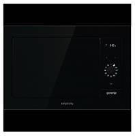 Gorenje Мікрохвильова піч вбудовувана Simplicity, 23л, мех. управл., 900Вт, гриль, дисплей, чорний