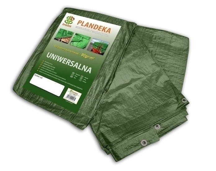 ПОСИЛЕНИЙ БРЕЗЕНТ ЗЕЛЕНИЙ 90г 15 х 20м BRADAS