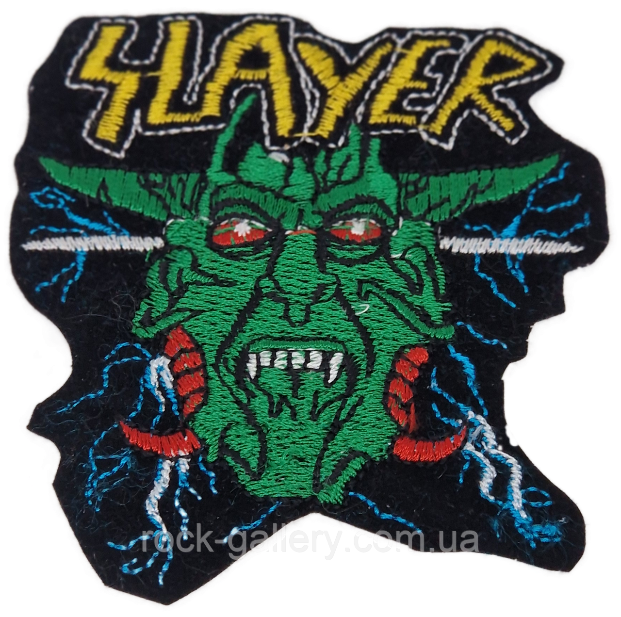 Нашивка термо "Slayer " 7 см х 8 см