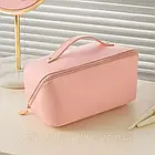 Дорожня косметичка-23,5×13×13см + Подарунок Основа під макіяж Jomtam / Жіноча косметичка на блискавці, фото 7