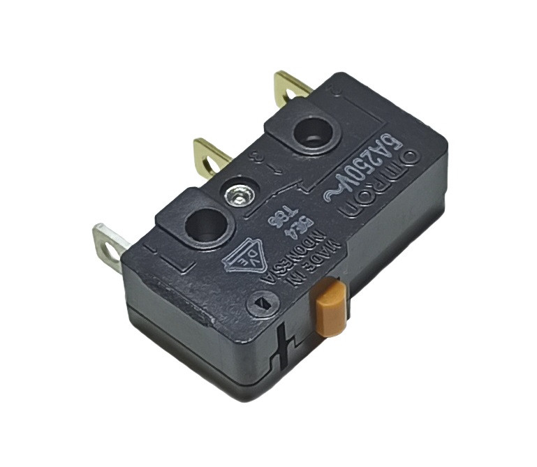 Мікроперемикач 20х11мм SS-5-F, без важеля, 5(3)A, 3pin Omron, фото 1