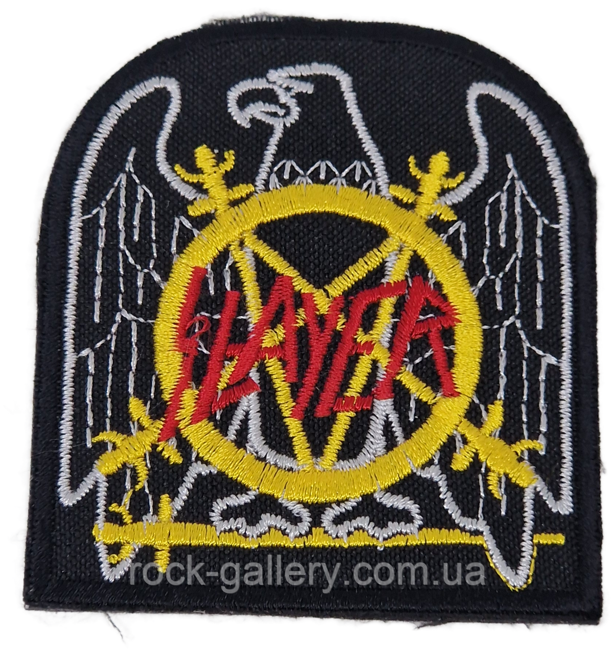 Нашивка "Slayer" 6 см х 7 см