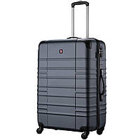 Wenger Валіза, Amplar, велика, пластик, 4 колеса, синя