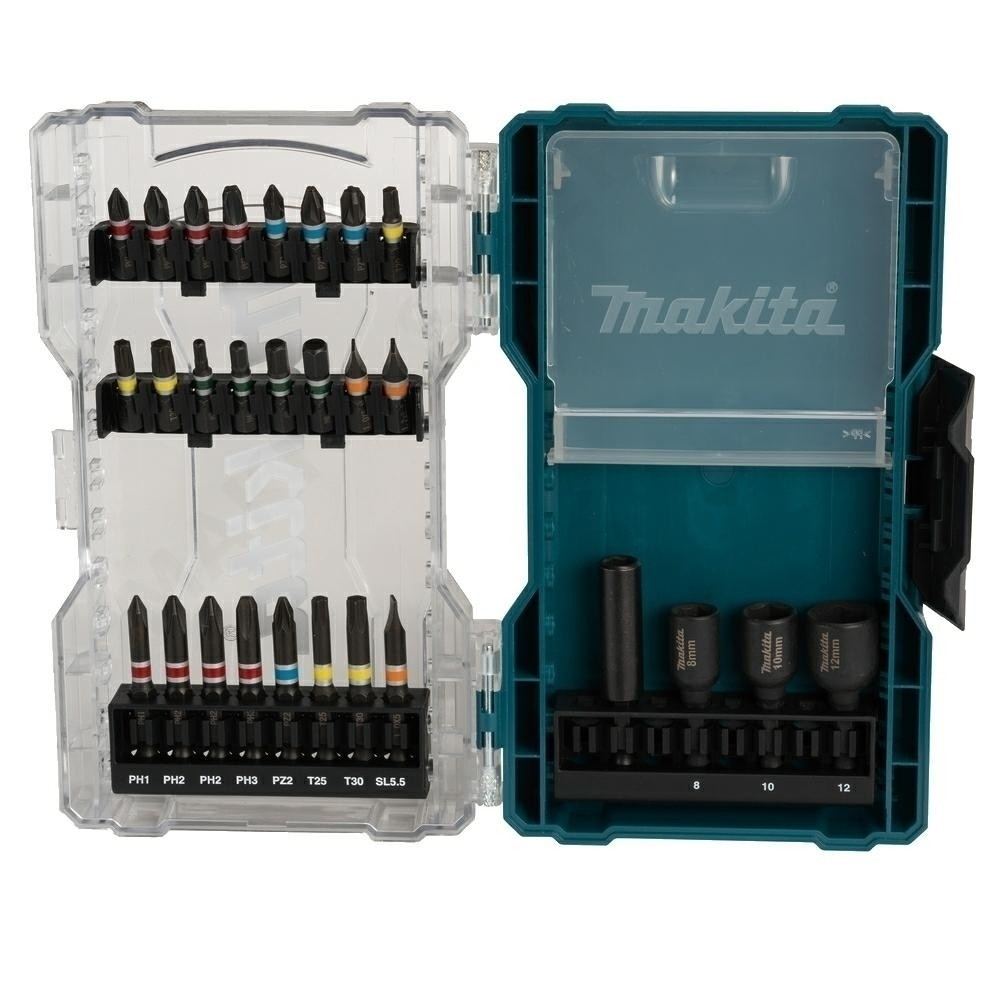 MAKITA НАБІР БІТ ТА КЛЮЧІВ ГАЙКОВІ 28 шт.