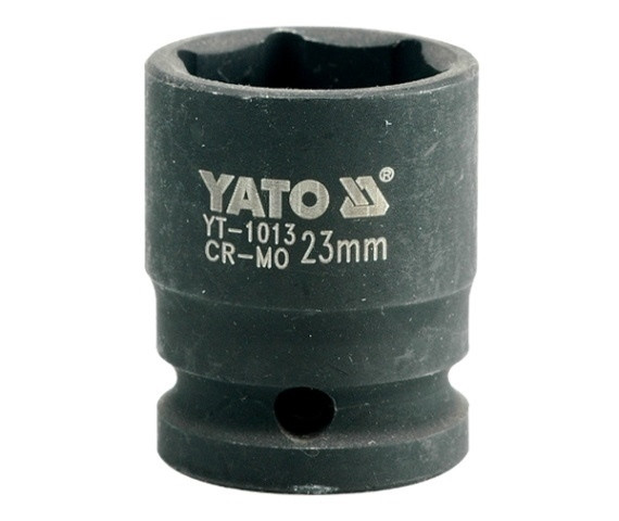 ГОЛОВКА YATO IMPACT 6-КУТОВА 1/2" КОРОТКА 23 мм