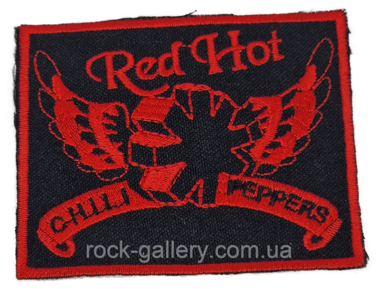 Нашивка "Red Hot Chili Peppers" 8 см х 6 см
