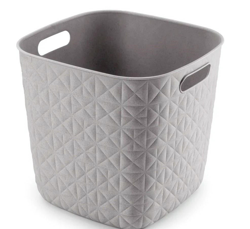 КОРЗИНА CURVER SQUARE БІЖЕВА SOFTEX 15 Л