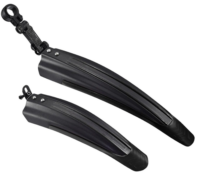 Крила велосипедні DNB-002 під колеса 20-26" чорні, фото 1