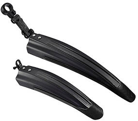 Крила велосипедні DNB-002 під колеса 20-26" чорні