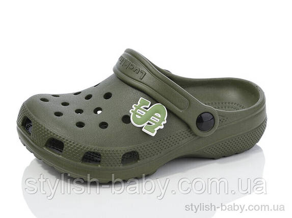Дитяча колекція літнього взуття гуртом. Дитячі крокси 2025 бренда Luck Line (рр. з 28 по 35), фото 1