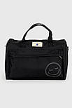 Дорожня спортивна сумка Tourist 1008-M-BL чорна, фото 2