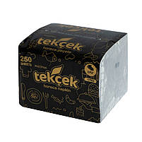 Серветки паперові 2-х шарові, 250 шт, універсальні, 11,6 х18,5см, Rulopak, фото 4