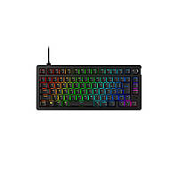 HyperX Клавіатура механічна Alloy Rise 75key, Red, USB-A, EN/UA, RGB, чорний
