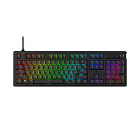 HyperX Клавіатура механічна Alloy Rise 106key, Red, USB-A, EN/UA, RGB, чорний