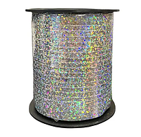 Стрічка 5мм X 150 м Срібна ГОЛОГРАМА