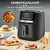 Аерофритюрниця  SOKANY SK-10007 на 6,5 л з таймером та терморегулятором 1800 вт, фото 4