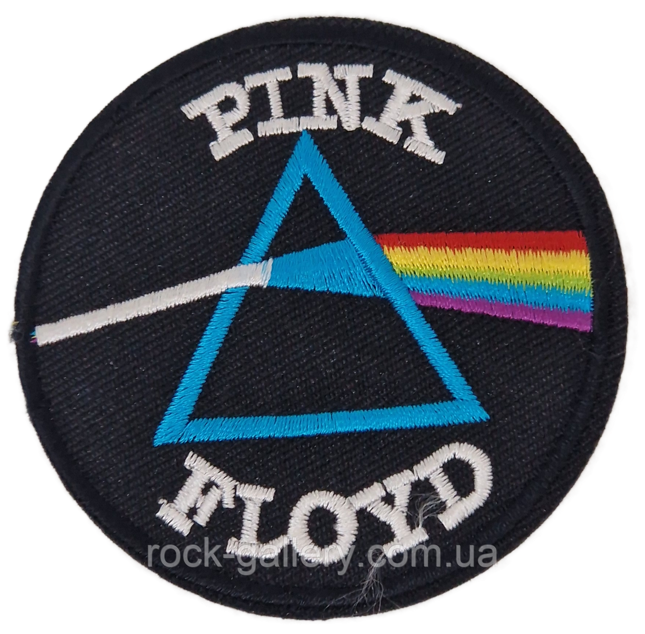 Нашивка термо з вишивкою "Pink Floyd" 7 см х 7 см, фото 1