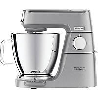 Kenwood Кухонна машина Titanium Chef Baker, 1200Вт, чаша-метал, корпус-метал, насадок-3, вбудовані ваги, дисплей, срібний