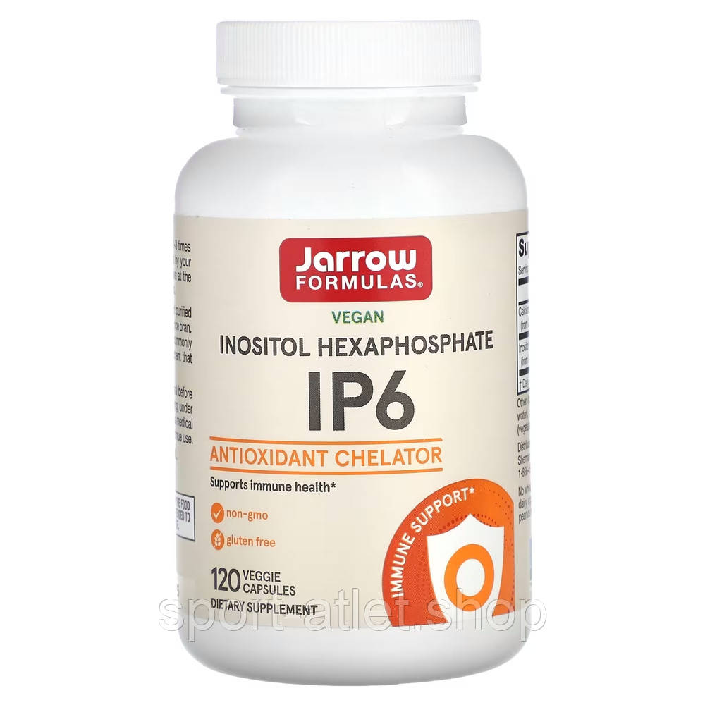 Вітаміни та мінерали Jarrow Formulas Vegan IP6, 120 вегакапсул
