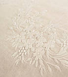 Постільна білизна люкс із льону натуральна 200 на 220 см євро розмір Cotton Box Forbes, фото 5