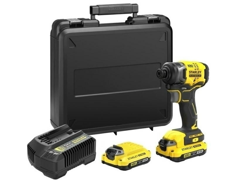 УДАРНИЙ ГРУФОТ STANLEY 18V V20 170Nm 2x2Ah+КЕЙС SFMCF810D2K