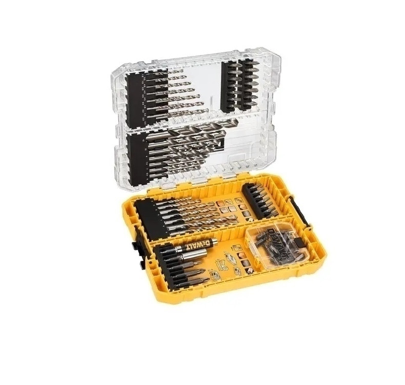 НАБІР СВЕРДЛ І БІТ DEWALT 72 шт.