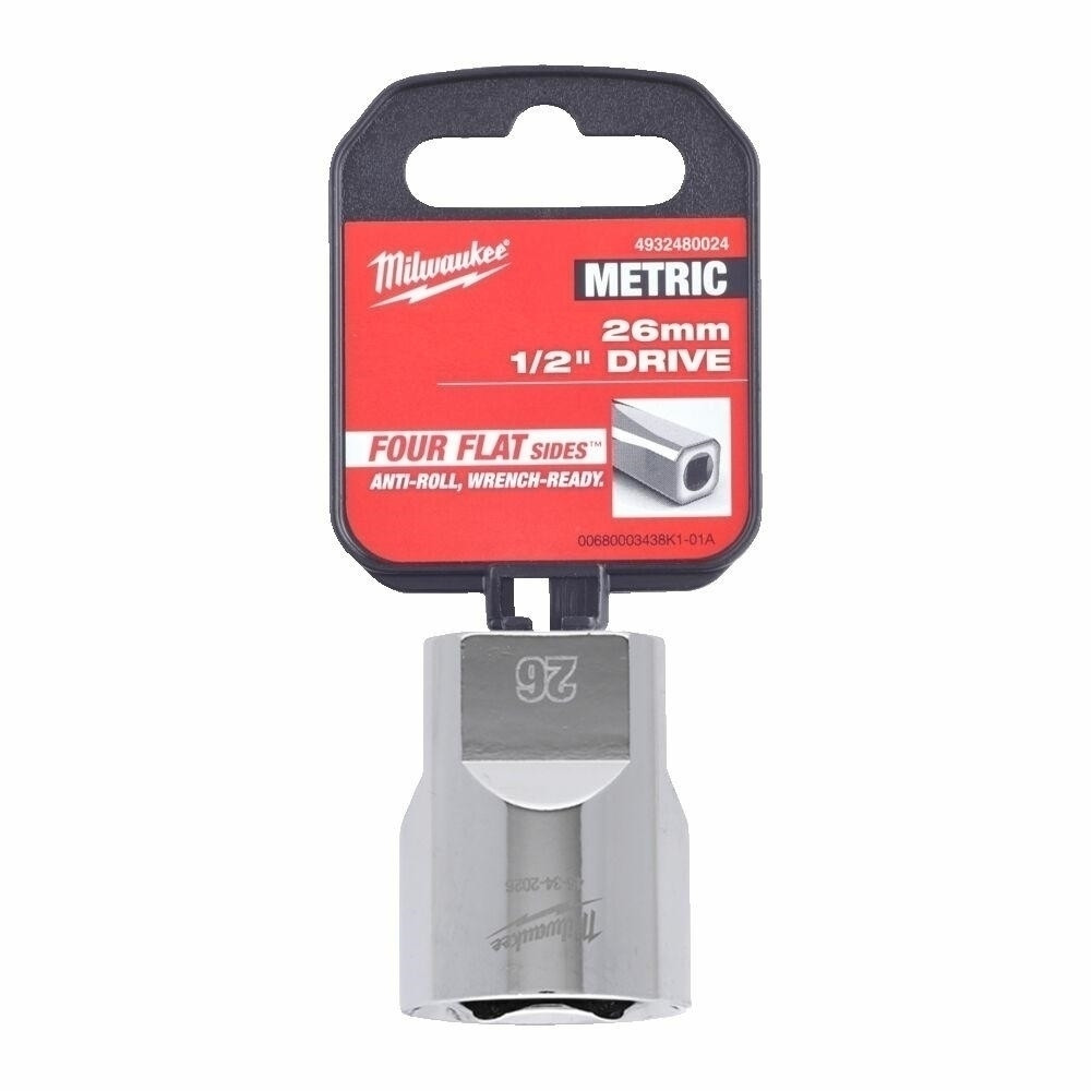 ГНІЗДО MILWAUKEE 1/2" КОРОТКЕ 26мм