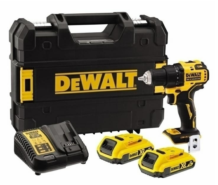 ДРИЛЬ-ВЕРТАТ DEWALT 18V 65Nm 2x2.0Ah DCD708D2T