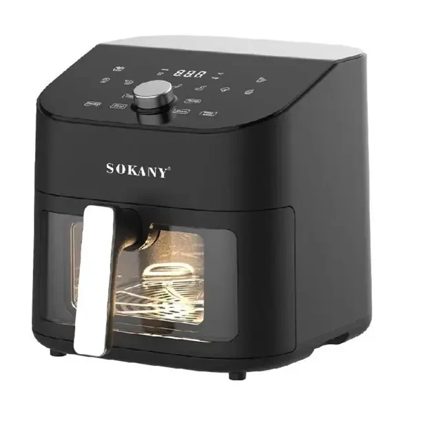 Аерофритюрниця безмасляна Sokany SK-10054 Потужність 1800 Вт 7.5 л