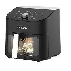 Аерофритюрниця безмасляна Sokany SK-10054 Потужність 1800 Вт 7.5 л