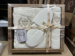 Набір для сауни чоловічий махровий 3 предмета Purry Туреччина